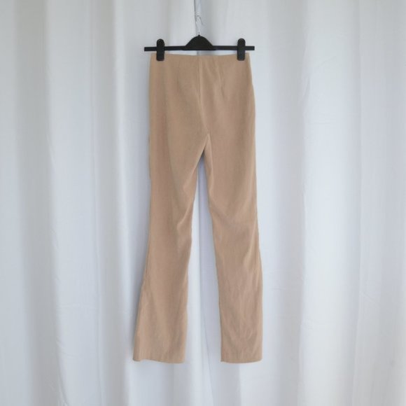 Vintage Y2K Low Rise Lace Up Flare Pants Sz 2 - Picture 3 of 7